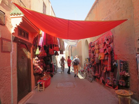 Ruelle de la médina de Marrakech